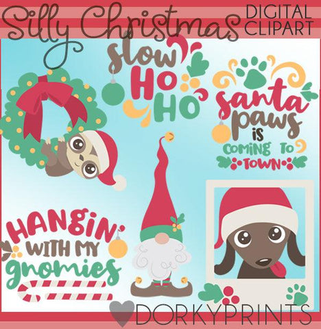 Silly Christmas Clipart