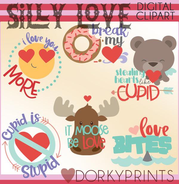 Silly Valentine Clipart