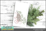 Simple Elegant Christmas Clipart - Dorky Doodles