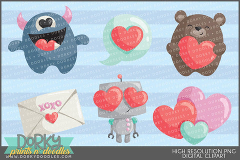 Simply Cute Valentine Clipart
