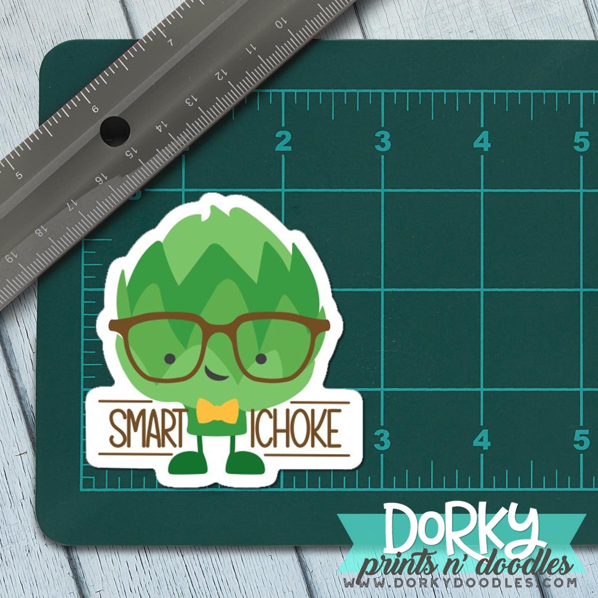 Smartichoke Large Waterproof Sticker