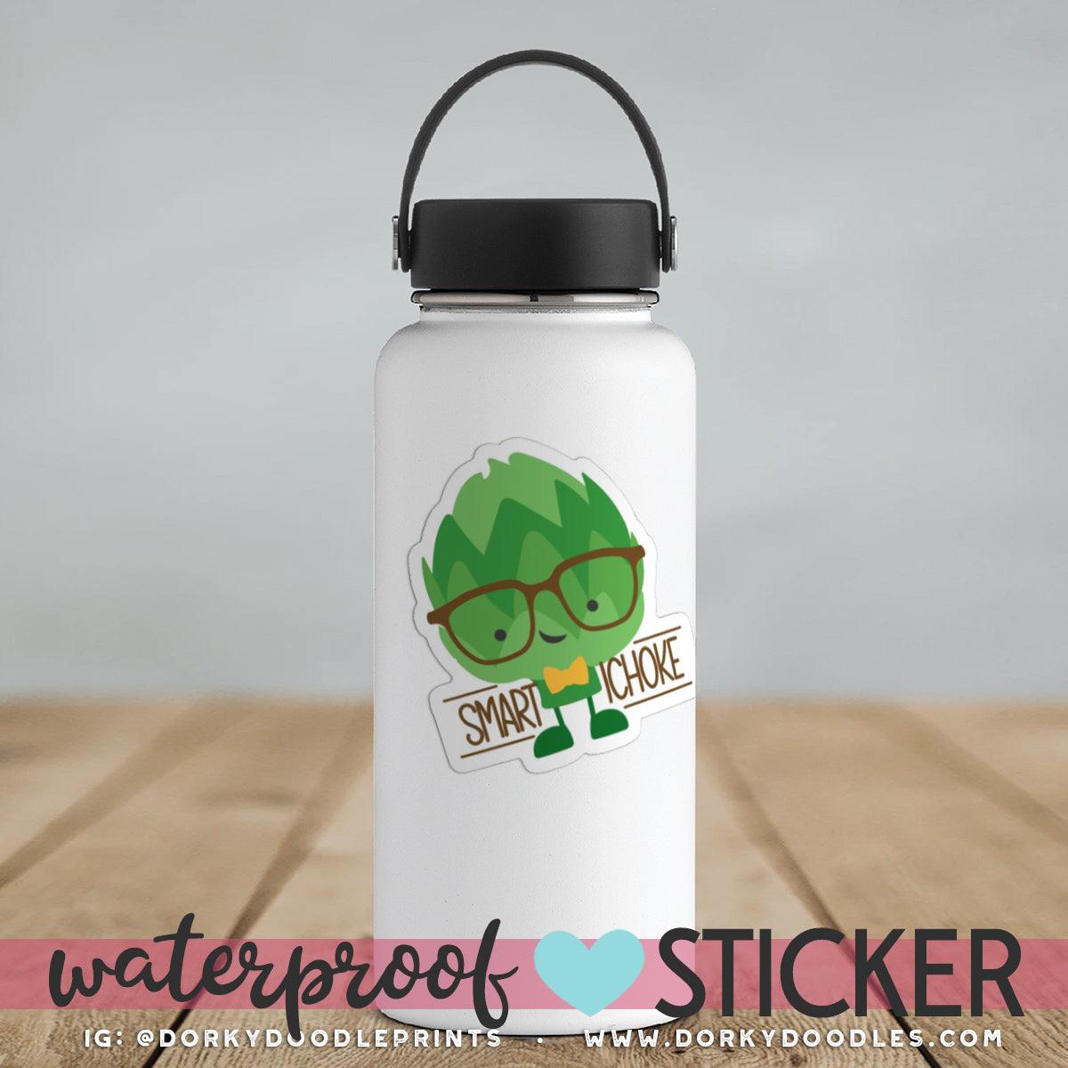 Smartichoke Large Waterproof Sticker