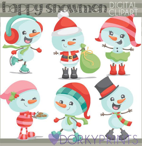 Snowman Christmas Clipart