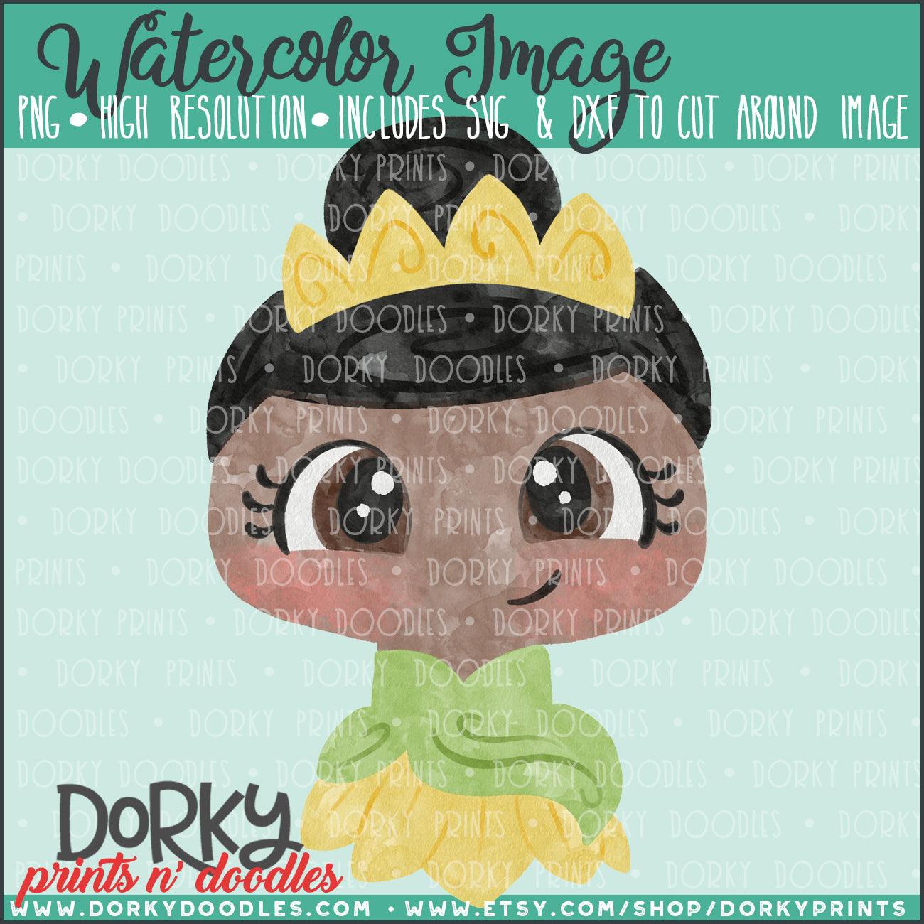 Southern Princess Watercolor PNG