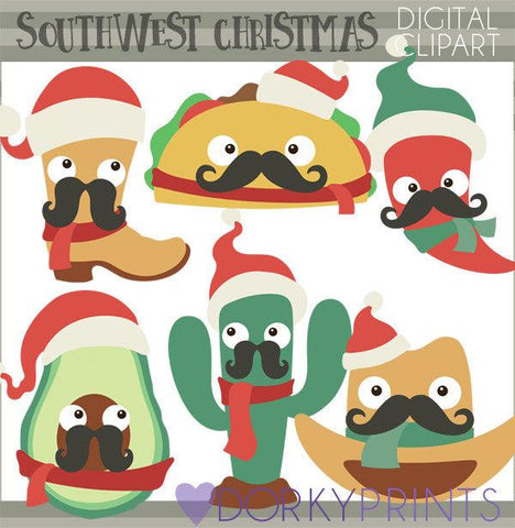 Southwest Christmas Clipart