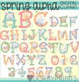 Spring Animal Alphabet Clipart