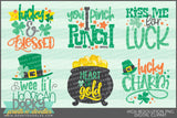 St Patrick's Day Wordart Holiday Clipart