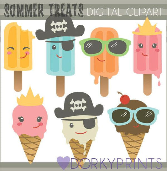 Summer Treats Food Clipart