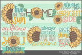 Sunflower Sayings Clipart