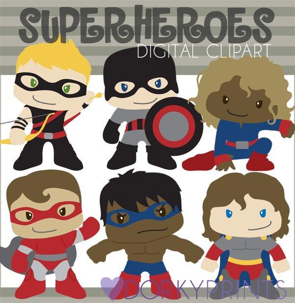 Super Hero Clipart