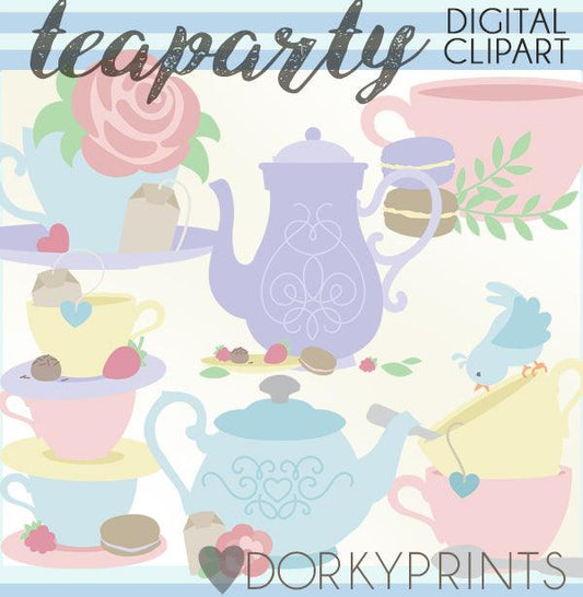 Tea Party Clipart