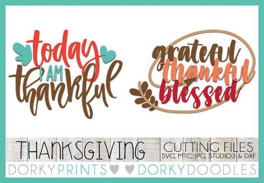 Thanksgiving Cuttable Files