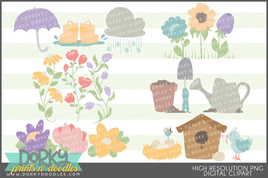 Trios Spring Clipart