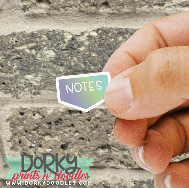 Unicorn Student Planner Stickers - Dorky Doodles