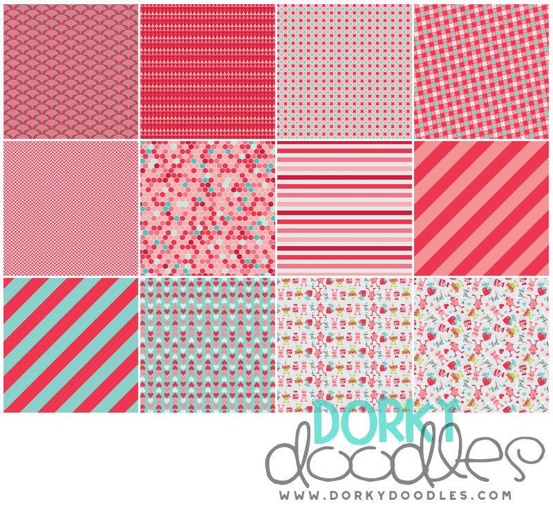 Valentine Robots Digital Paper Pack