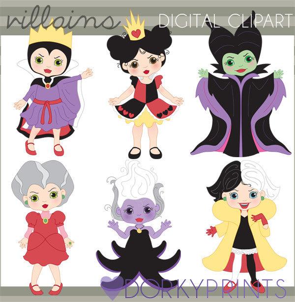 Villains Character Clipart