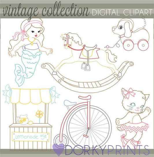 Vintage Fun Clipart