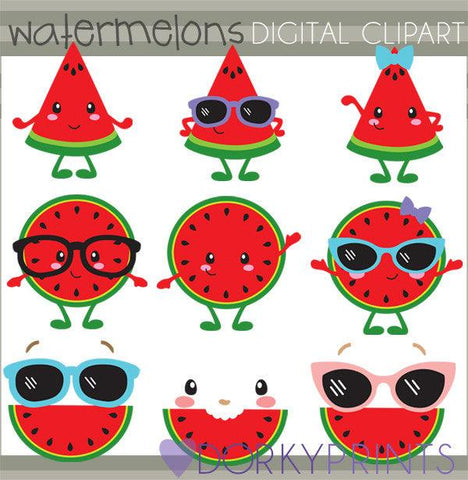 Watermelon Food Clipart