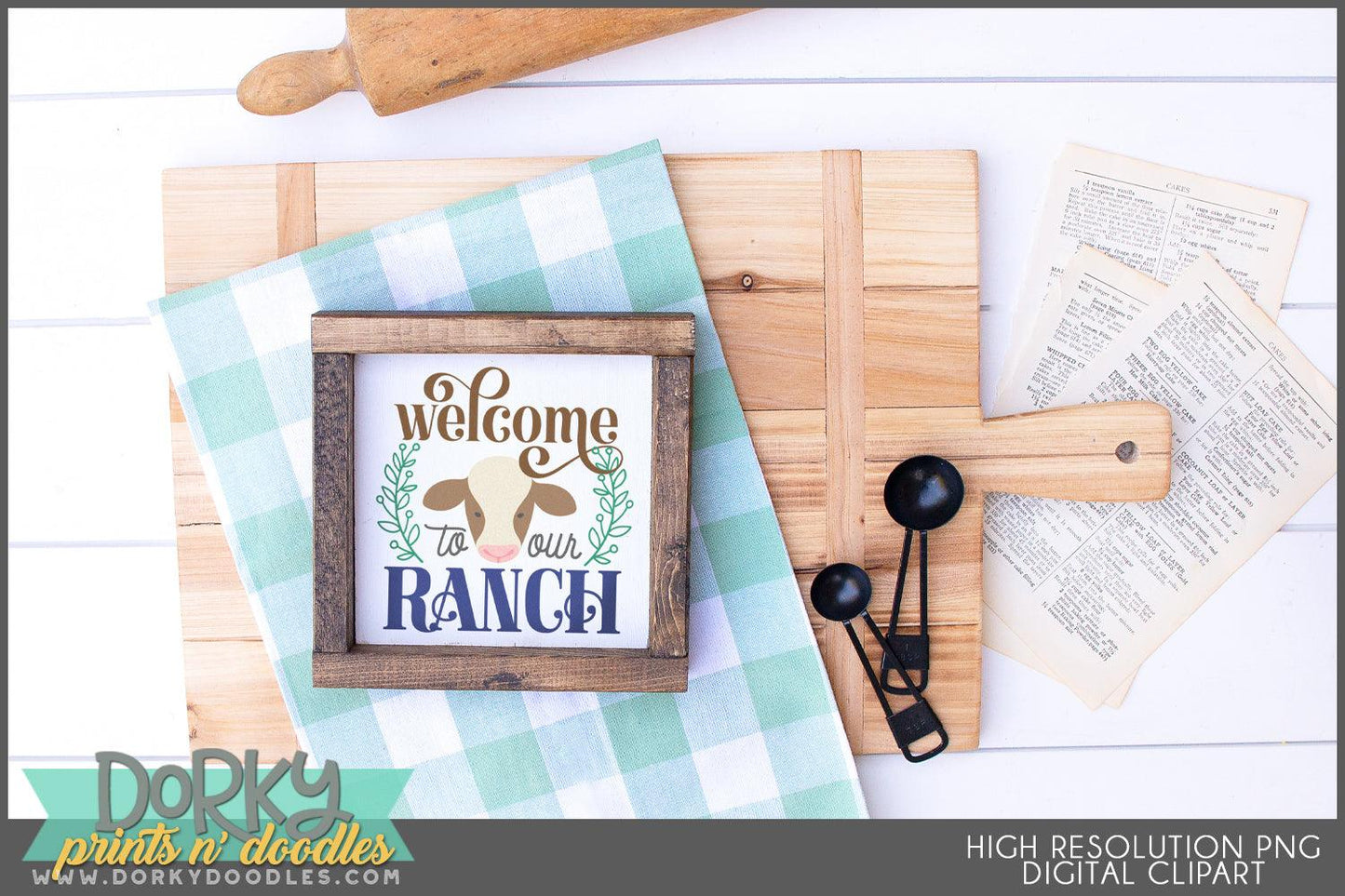 Welcome Signs Clipart - Dorky Doodles