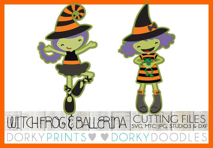 Witch Halloween SVG Cuttable Files