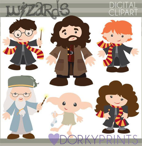 Wizards Character Clipart