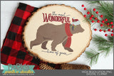 Woodsy Country Christmas Clipart - Dorky Doodles